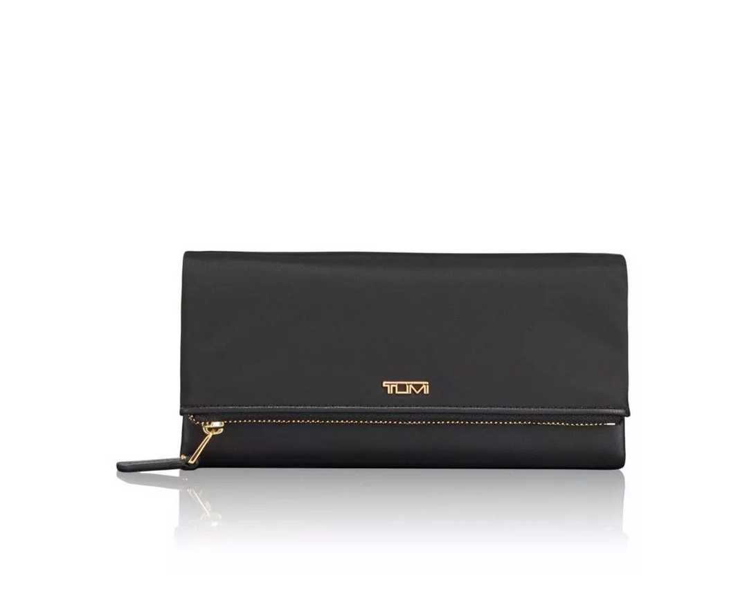 Cartera Flap Continental Negra Tumi