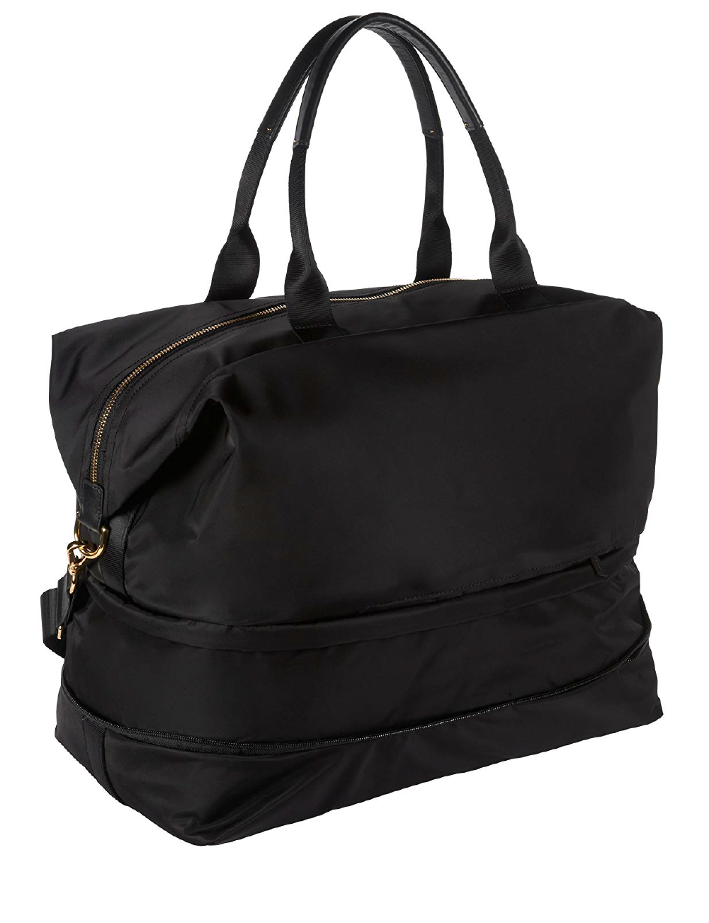 Tumi Duffel expandible negra