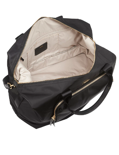 Tumi Duffel expandible negra